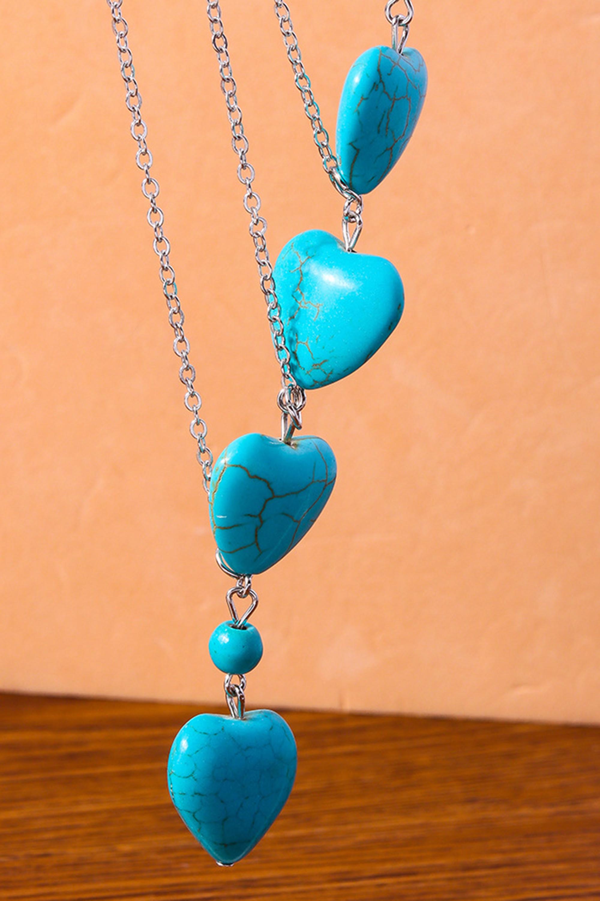 Bohemian Turquoise Collarbone Chain