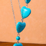 Bohemian Turquoise Collarbone Chain