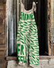 Sardines Japanese Vintage Art Linen Blend Jumpsuit