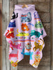 Cat Art Print Hooded Warm Cape