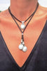 Boho Chic Vintage Velvet Double Layer Pendant