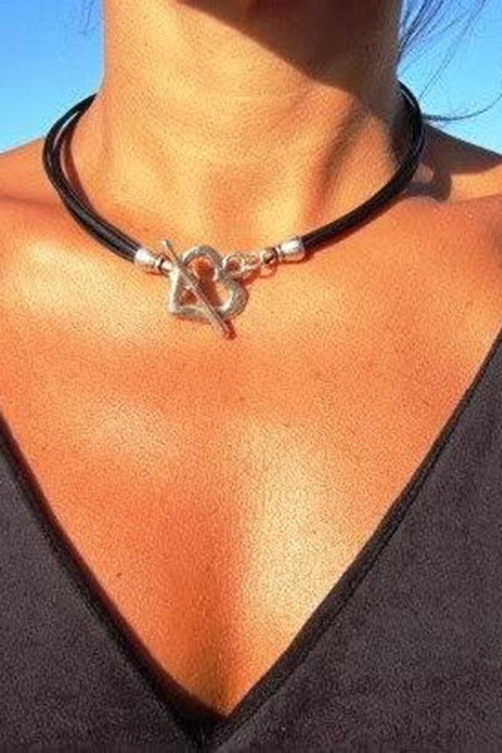 Bohemian Love Leather Rope Necklace