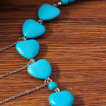 Bohemian Turquoise Collarbone Chain