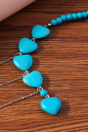 Bohemian Turquoise Collarbone Chain