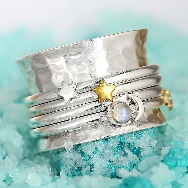 🎁Star Moon Sun Ring