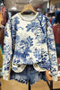 Toile Print Long Sleeve Sweatshirt