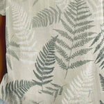 Women's Flower And Leaf Art Pattern Print Casual Cotton And Linen Shirt
