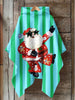 Christmas Art Print Hooded Warm Cape