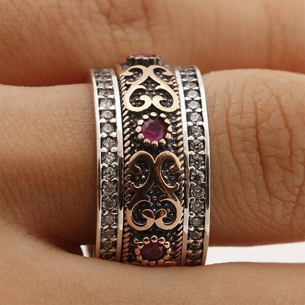 🎁Antique Boho Gemstone Ring