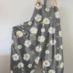 Sleeveless Casual Printed Jumpsuit
