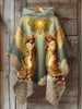 Faith Art Print Hooded Warm Cape