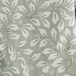 Women's Flower And Leaf Art Pattern Print Casual Cotton And Linen Shirt