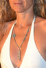 Bohemian Turquoise Tassel Necklace