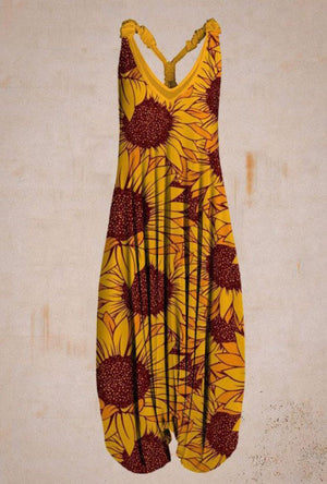 Casual Sports Straight Wide Leg Jumpsuit