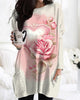 Vintage Valentine Heart Art Print Midi Top