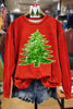 Sequi Christmas Tree Patch Long Sleeve Sweatshirt