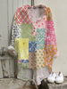 Vintage Floral Print Bohemian Loose Shirt