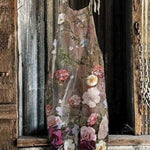 Floral Print Loose Casual Jumpsuit
