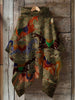 Horse Art Print Hooded Warm Shawl