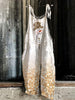 Ladies Christmas Snowman Print Casual Jumpsuit